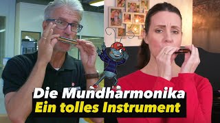 Die MUNDHARMONIKA  Wissen für Kids  Musik für Kinder  Zu Gast bei Hohner [upl. by Palladin]