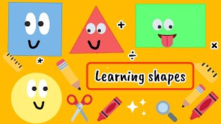 Lets Learn Different Shapes Maths Made Easy for All [upl. by Keil]