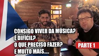 CONSIGO VIVER DA MÚSICA EM LONDRES parte1 [upl. by Frost]