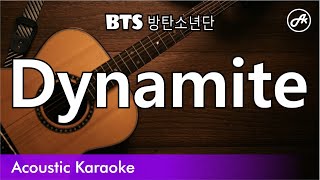 BTS 방탄소년단  Dynamite SLOW karaoke acoustic [upl. by Einaoj695]