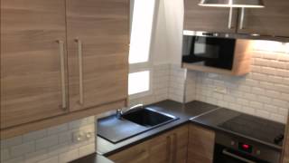 Réagencement cuisine parisienne 5m2 fonctionnelle et totalement équipée wwwmsdecoconceptfr [upl. by Tsuda]