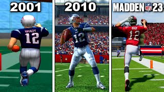 Scoring a Touchdown with TOM BRADY on EVERY Madden of his ENTIRE Career [upl. by Rawde]