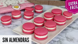 MACARONS SIN HARINA DE ALMENDRAS  RECETA FÁCIL LaDulcepedia [upl. by Reh]