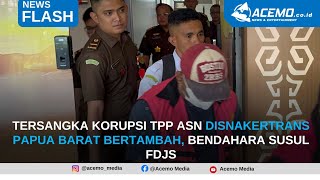 Tersangka Korupsi TPP ASN Disnakertrans PB Bertambah Bendahara Susul FDJS [upl. by Rezal]