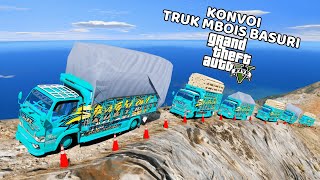 KONVOI TRUK CANTER OLENG  GTA 5 MOD [upl. by Dijam]