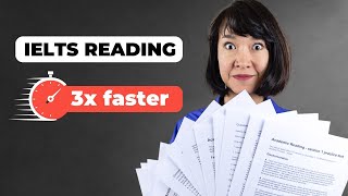 IELTS Reading  Proven techniques to read faster [upl. by Atinrahs]