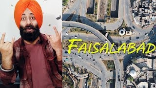 Indian Reaction on FAISALABAD CITY TOUR Lyallpur Pakistan ft PunjabiReel TV [upl. by Eimmat]