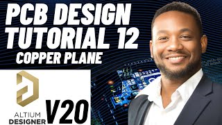 PCB Design Tutorial 12 for Beginners Altium v20  Copper Plane [upl. by Deming]