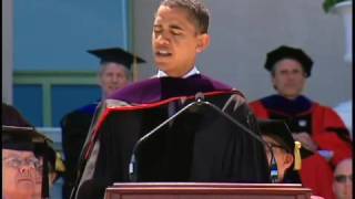 Barack Obama at Wesleyan Commencement 2008 [upl. by Jahdiel]