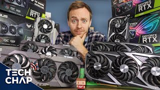 Nvidia RTX 3070 vs 3080 vs 3090  Founders Edition vs Aftermarket  The Tech Chap [upl. by Celestyn]