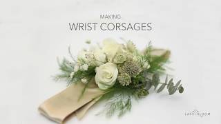 DIY Elastic Wrist Corsage  Quick and Simple [upl. by Laersi346]