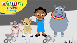 EPISODE 14 Akili and Lala Lands Missing Colors  Full Episode of Akili and Me  African Cartoons [upl. by Ronna]