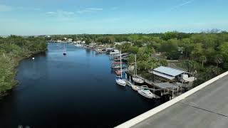 Take a Tour of Steinhatchee River By Drone  Marinas Restaurants and Scalloping Adventure [upl. by Burnaby]