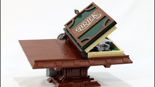 Motorized LEGO PopUp Book Stand [upl. by February805]