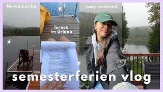 COZY SEMESTERFERIEN Lernen im Urlaub BWL Master Studentin Cozy Fall Weekend Vlog  Laica Vergara [upl. by Hirai961]