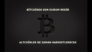 BİTCOİNDE SON DURUM NEDİR CANLI TEKNİK ANALİZ AVAX BİTCOİN [upl. by Calen]