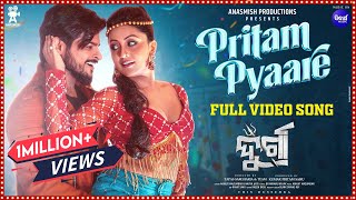 Pritam Pyaare  Full Video Song  Durga  Riya Raj Rajesh  Abhijit Navya  Anasmish Sidharth [upl. by Llerat]