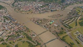 European Floods of 1997 2002   Altengrad 97 [upl. by Ellehsram]