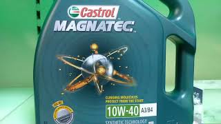 Castrol Magnatec 10W40 A3B4 [upl. by Batchelor]