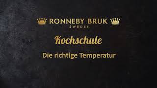 Ronneby Bruks Pfannen  Die richtige Temperatur [upl. by Synn]