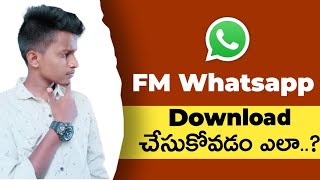 How to download fm whatsapp latest version 2022 [upl. by Leelahk957]