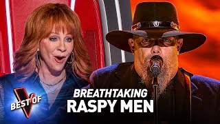 RASPIEST Male Voices in the Blind Auditions of The Voice [upl. by Noelani]