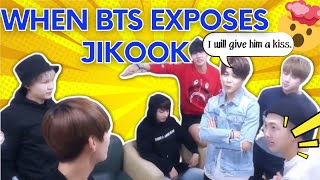 BTS exposing JIKOOK moments [upl. by Ocirred]