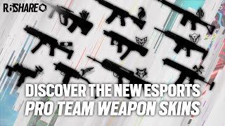 New Pro teams weapon Skin available  Rainbow Six Esports [upl. by Mitzi26]