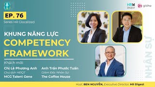 KHUNG NĂNG LỰC  COMPETENCY FRAMEWORK  HR GLOCALIZED  PODCAST NHÂN SỰ EP76 [upl. by Padget863]