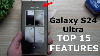 Samsung Galaxy S24 Series  Top 15 Brand New Features One UI 61 [upl. by Sosanna402]