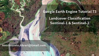 Google Earth Engine Tutorial73 Landcover Classification using Sentinel1 and Sentinel2 Images [upl. by Lessig]