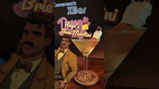 Hugos Brie Martini 🧀  A Cocktail Inspired by DreamDaddy videogamedrinks [upl. by Noirb]