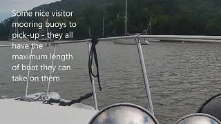 Slipping a mooring buoy at Dittisham near Dartmouth [upl. by Tsuda]