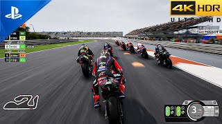 MotoGP 23 120 EXTREME Difficulty  ValenciaGP MotoGP Race  Ultra High Graphics Gameplay 4K 60FPS [upl. by Bobine]