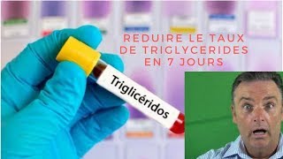 Comment Reduire Le Taux De Triglycerides En 7 Jours [upl. by Messing441]