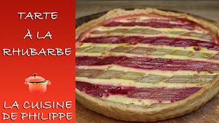 Tarte a la rhubarbe [upl. by Adnamma]