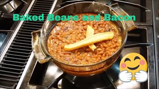 Baked Beans Bacon Brown Sugar Goodness [upl. by Eanad]