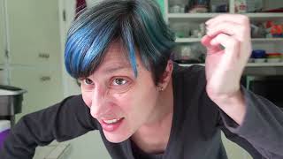 manic panic prepare to dye shampoo review  will it strip blue dye [upl. by Derdlim235]