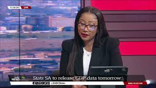 Preview  Stats SA to release GDP data on Tuesday Tshepo Mongwai [upl. by Urial661]