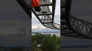 Finland’s RAREST Roller Coaster 🌪️ fyp rollercoaster [upl. by Sitelc]