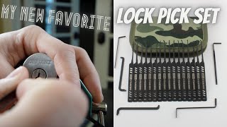 My New Favorite lock pick set Dangerfield Ionic Praxis hardened stealth edition [upl. by Dimitri113]