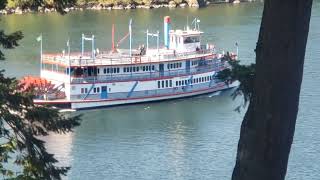 The Sternwheeler at Cascade Locks Oregon October 8 2023 [upl. by Anaz]