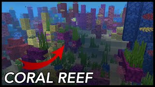 How To Find Coral Reefs In Minecraft [upl. by Kwok166]