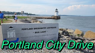 Portland Maine City Drive [upl. by Pelson26]