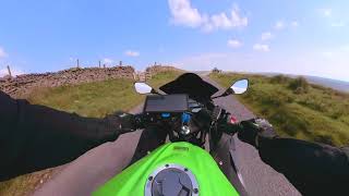 Trough of Bowland on a Kawasaki Ninja 300 [upl. by Annahtur]