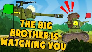 Remastered episode  The big brother is watching you  Cartoons about tanks [upl. by Brightman]