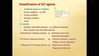 Topic Gastrointestinal agents Acidifiers [upl. by Avlis]