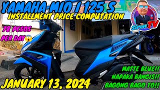 YAMAHA MIO I 125  2024 PRICE UPDATE [upl. by Icaj]