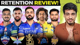 My IPL 2025 Teams Retentions Review 🤯🔥  Part 2  IPL 2025 Retention List [upl. by Fortuna]