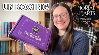 Owlcrate Adult Unboxing January 2024  Mortal Hearts [upl. by Salvadore]